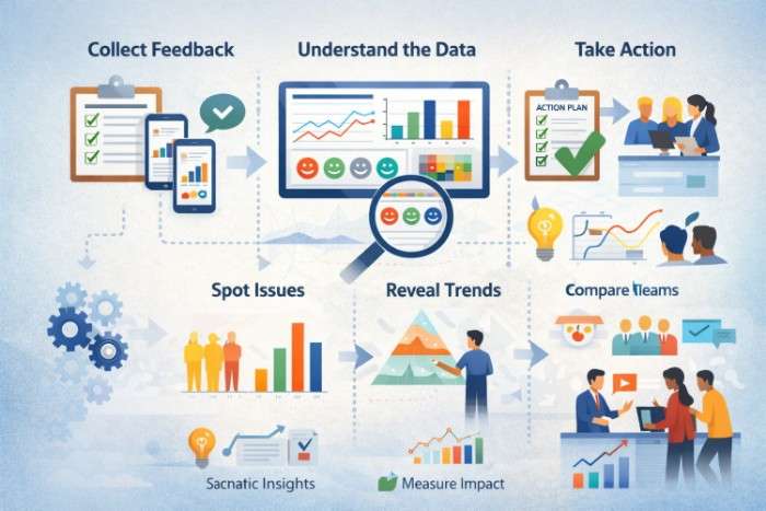 Transforming feedback into action steps