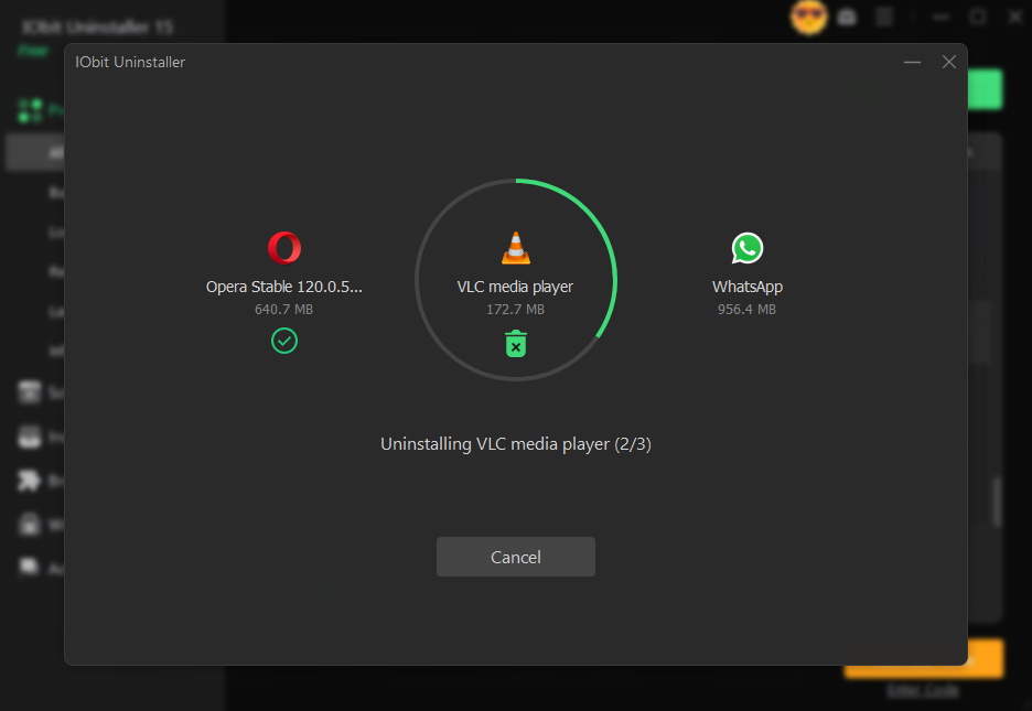 IObit Uninstaller 15