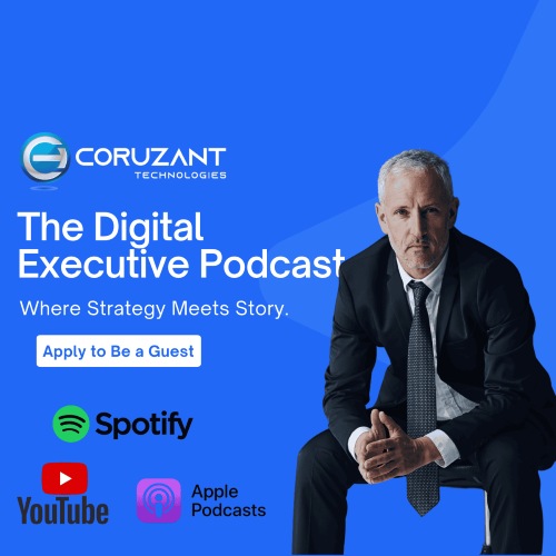 apply to be a guest on The Digital Executive podcast banner