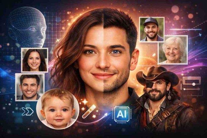 AI-face-fusion-and-whimsical-elements AI face fusion and whimsical elements