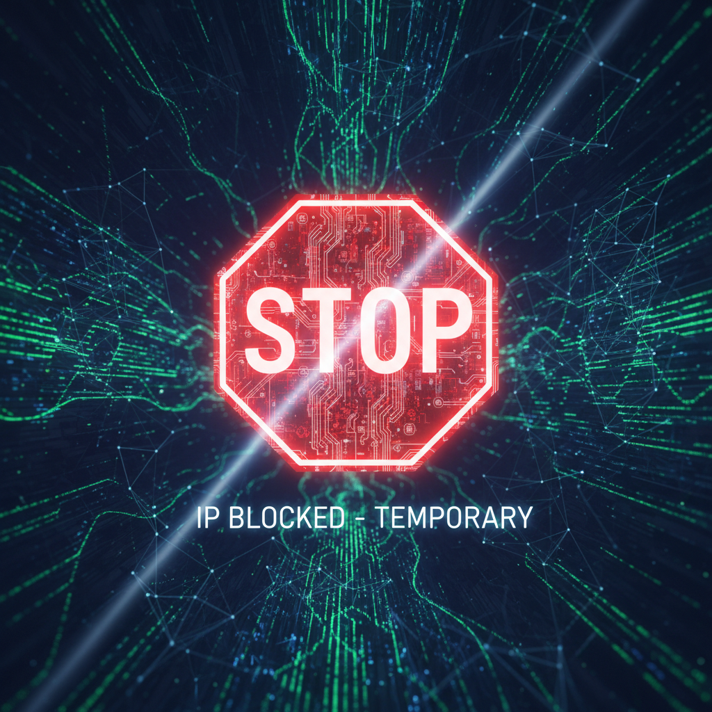 Your IP Has Been Temporarily Blocked