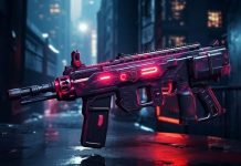 How AUG Skin Wear Levels Affect Visibility in Zoomed and Unzoomed Play AUG skin for gaming rifle with lights
