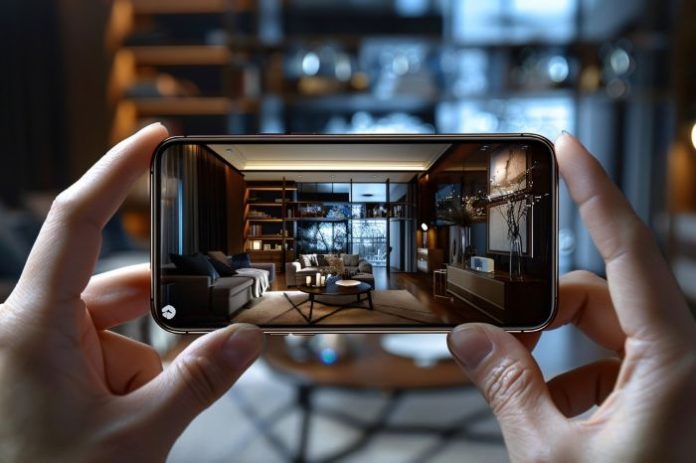 augmented-reality-camera man using AR to create living objects for online and ecommerce