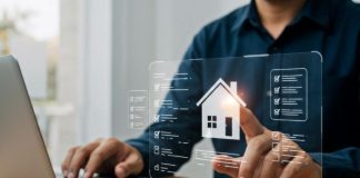 How Technology Is Transforming the Mortgage Application Process man using technology on this mortgage application process