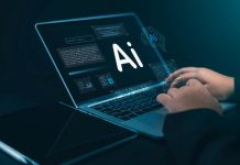 4 Performance Optimization Techniques for Customized WordPress Sites man using AI on his laptop for WordPress sites