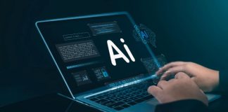 4 Performance Optimization Techniques for Customized WordPress Sites man using AI on his laptop for WordPress sites