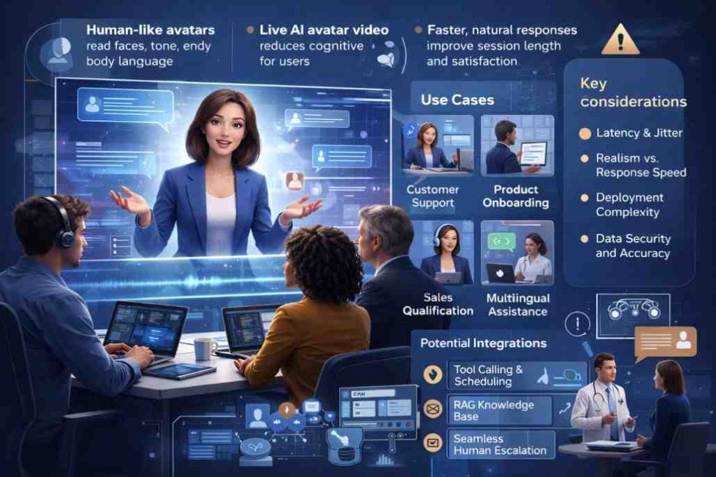 AI avatars enhancing customer engagement