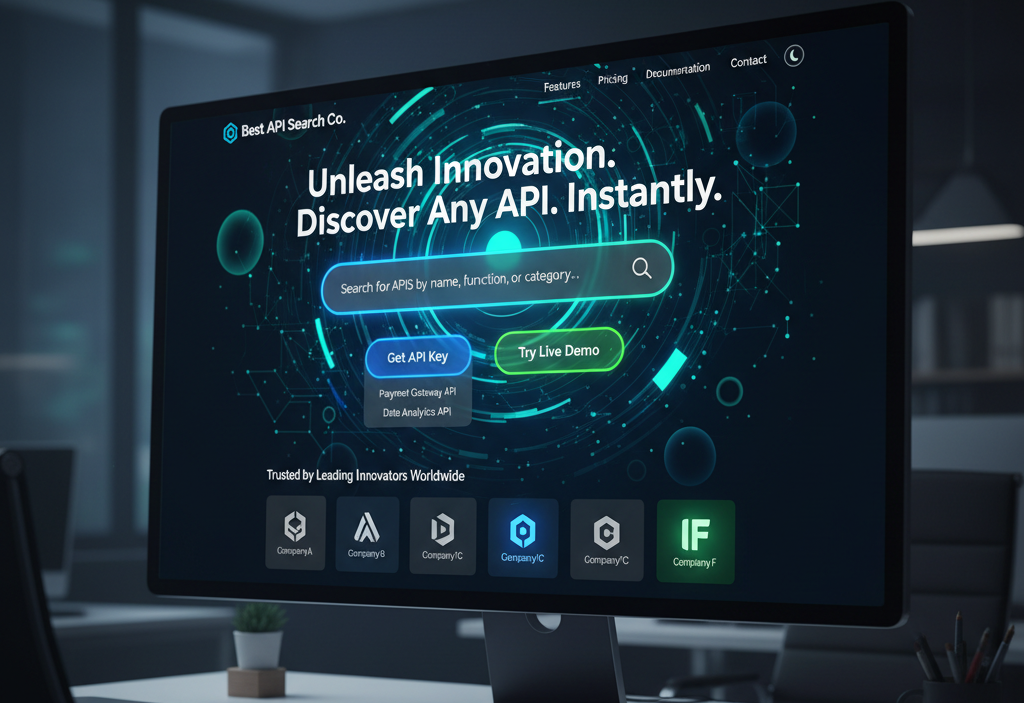 Best API Search Company's Homepage