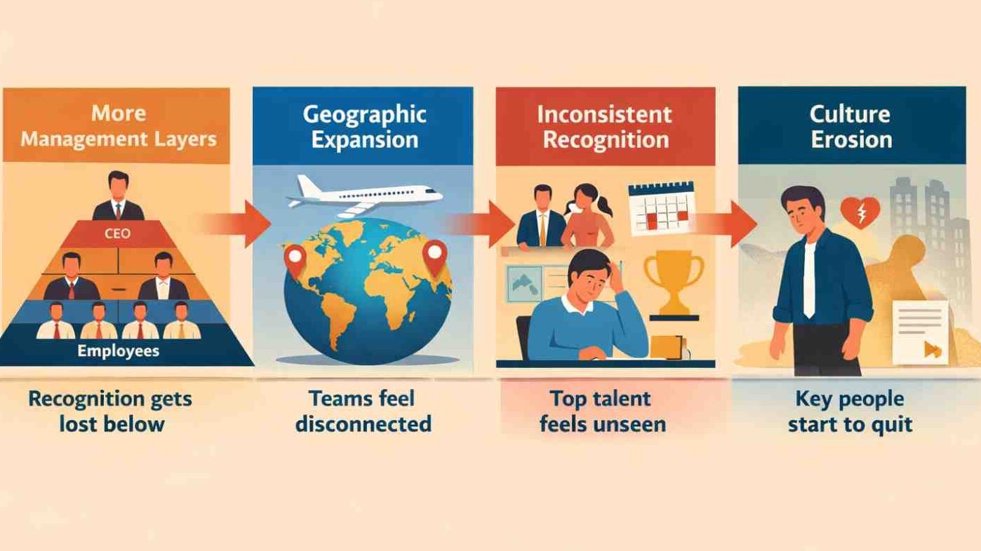 Challenges faced by growing companies