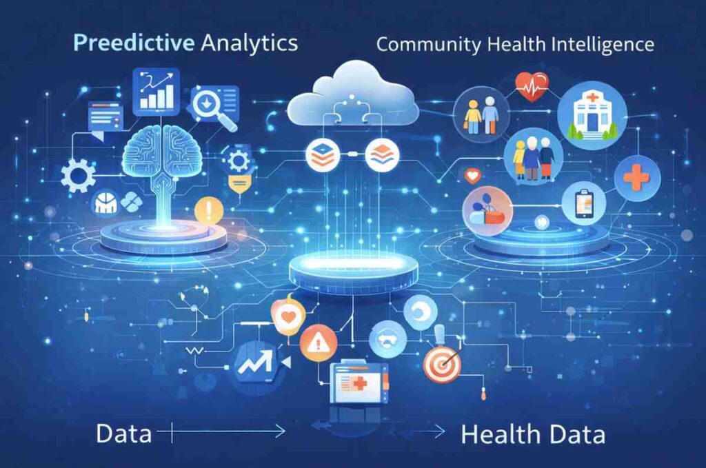 Predictive analytics and community health insights