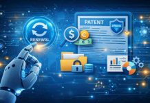 Reducing Patent Renewal Costs and Errors Through Software Automation in 2026 Robot-hand-activating-patent-renewal-process
