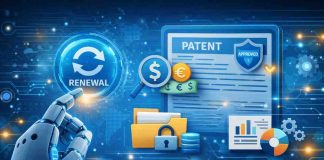 Reducing Patent Renewal Costs and Errors Through Software Automation in 2026 Robot-hand-activating-patent-renewal-process