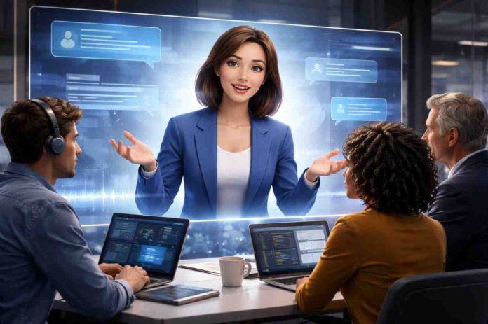 Virtual-meeting-with-AI-avatar