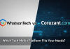 WhatsonTech vs Coruzant.com: Which Tech Media Platform Fits Your Needs? WhatsonTech