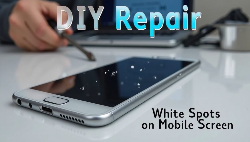 White Spots on Mobile Screen