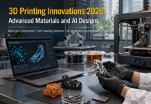 3D Printing Innovations 2026: Advanced Materials and AI Designs 3D Printing Innovations