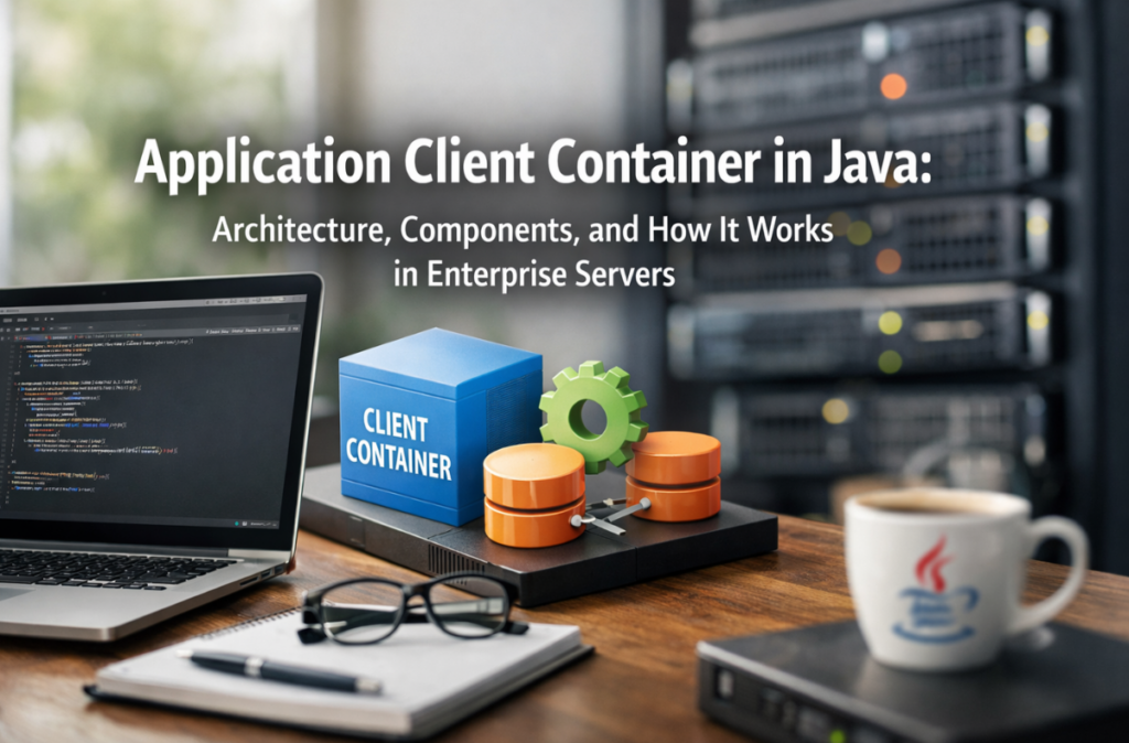 Application Client Container in Java