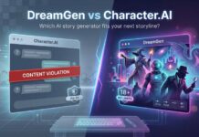DreamGen vs Character.ai Story Generator Comparison: 7 Key Differences Story Generator