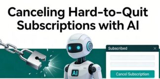 Escaping “Dark Patterns”: Canceling Hard-to-Quit Subscriptions with AI dark patterns