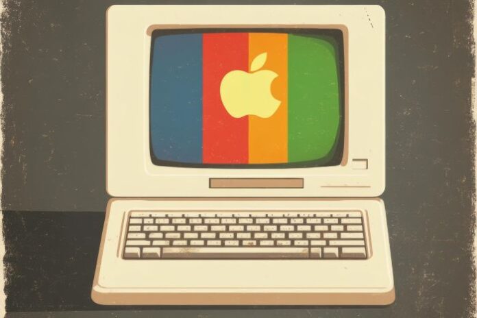 early-apple-47-2026 early apple computer sketch of Apple's 50-year legacy