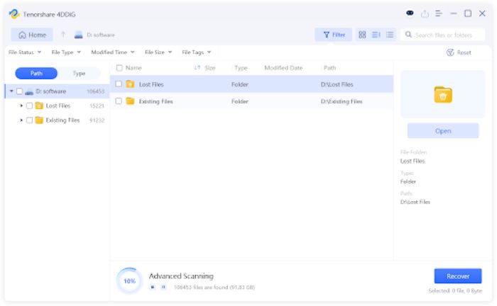 recover deleted files