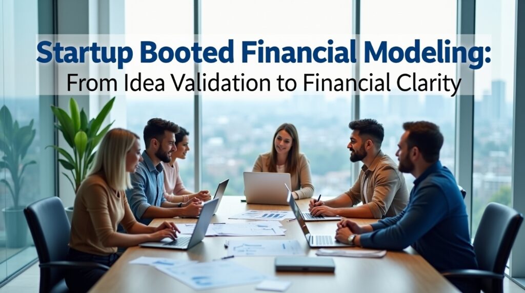 startup bootstrapped financial modeling