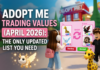 Adopt Me Trading Values (April 2026): The Only Updated List You Need Adopt Me Trading Values