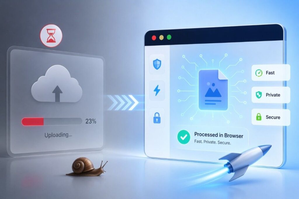 Death of Upload Bars: Browser-Native Shift in 2026