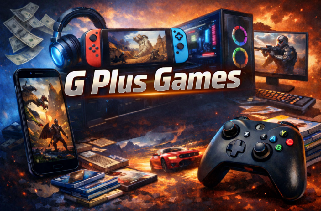 G+ games endless entertainment