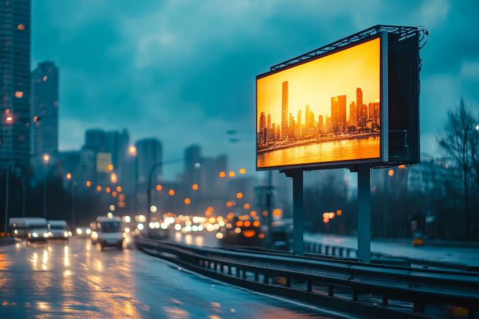 Physical advertising