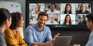 Leading Remote Tech Teams: What High-Performing Leaders Do Differently Virtual meeting collaboration in progress