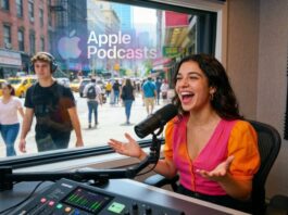 Apple Podcasts: The 2026 Top Charts, Best Shows & How to Discover Hidden Gems smiling podcast host on Apple Podcasts