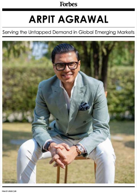 Arpit Agrawal featured in Forbes