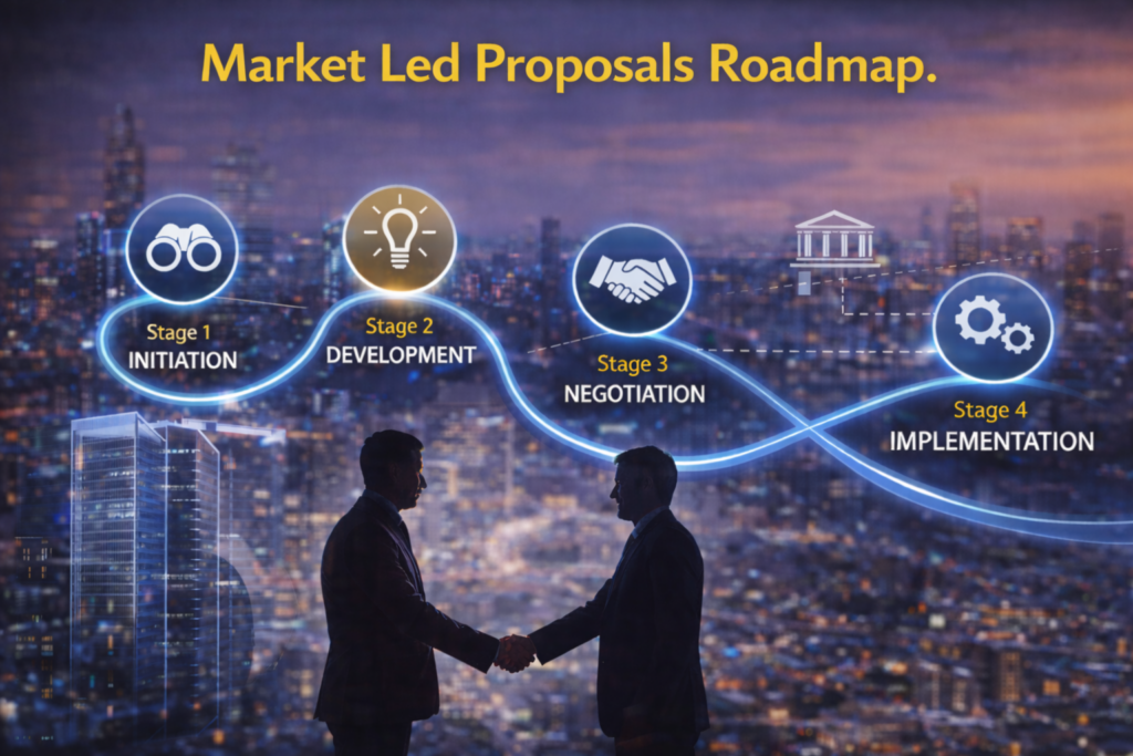 four stages of Market LED proposals