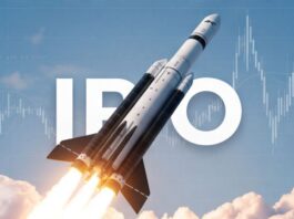 SpaceX IPO Filing Hints at Blockbuster $1 Trillion Valuation image of a SpaceX rocket liftoff representing the SpaceX IPO 2026