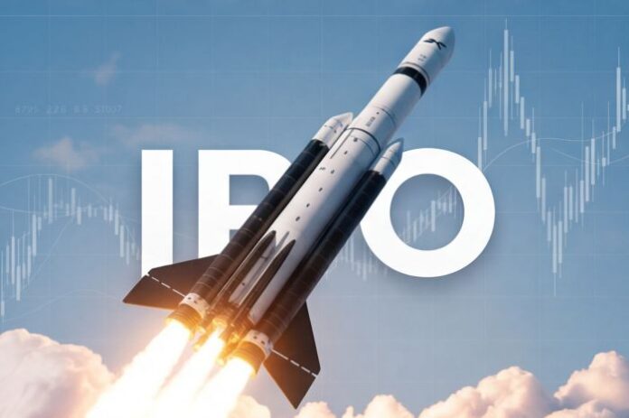 spacex-ipo-2026-44 image of a SpaceX rocket liftoff representing the SpaceX IPO 2026