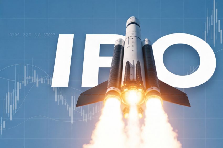 image of a SpaceX rocket liftoff representing the SpaceX IPO 2026