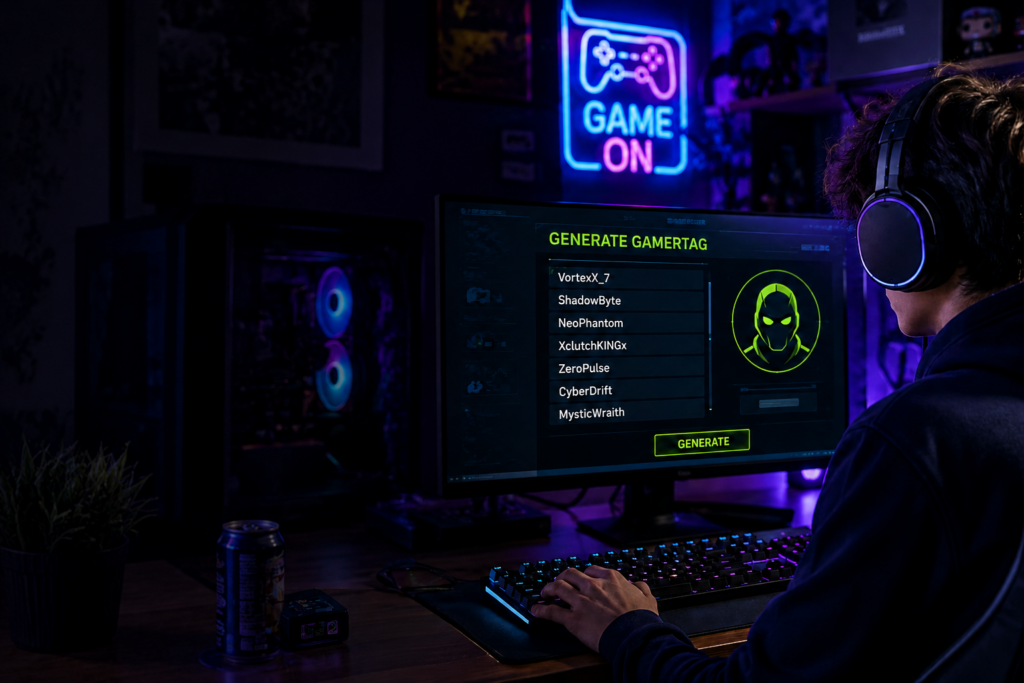 Gamertag generator tools