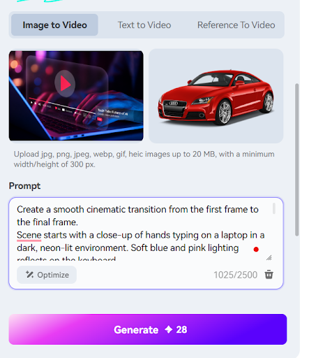 AI product video ads