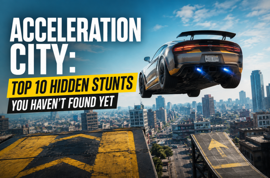 Acceleration City Hidden Stunts