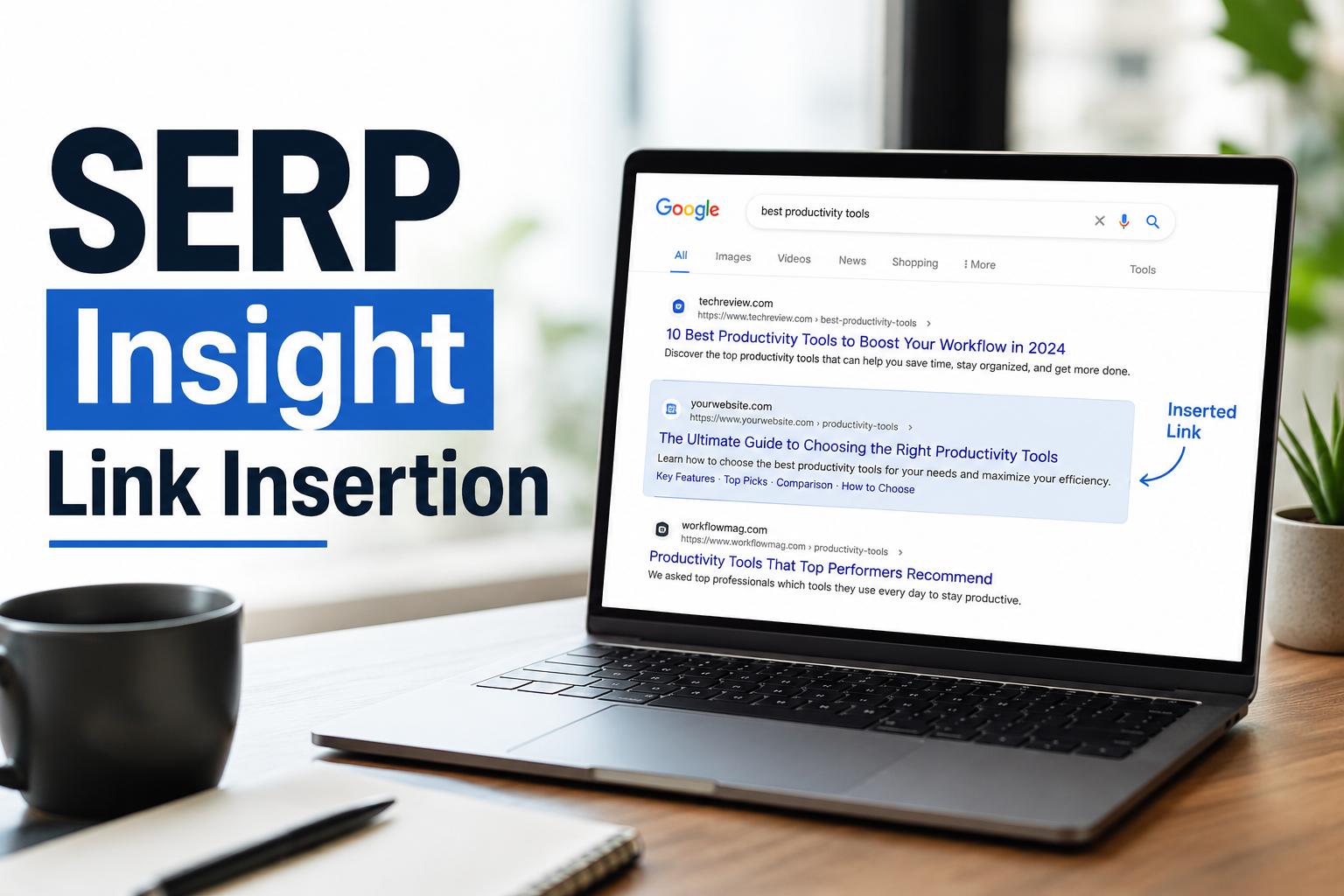 A guide for SERP insight link insertion