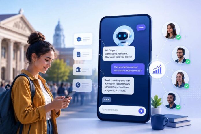 Campus chatbot assistant and student interaction