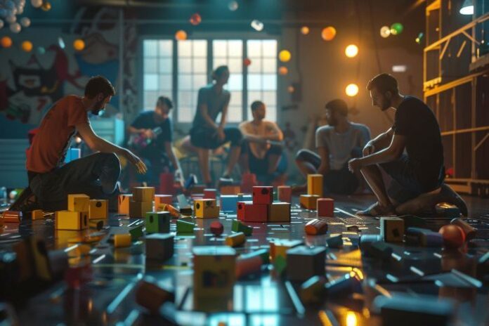Community Building in Competitive Games 1 Community Building in Competitive Games