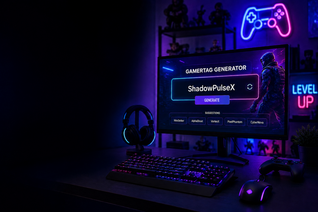 Gamertag generator tools