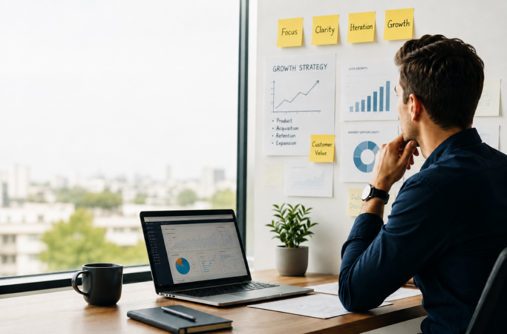 Growth Navigate strategy for startups