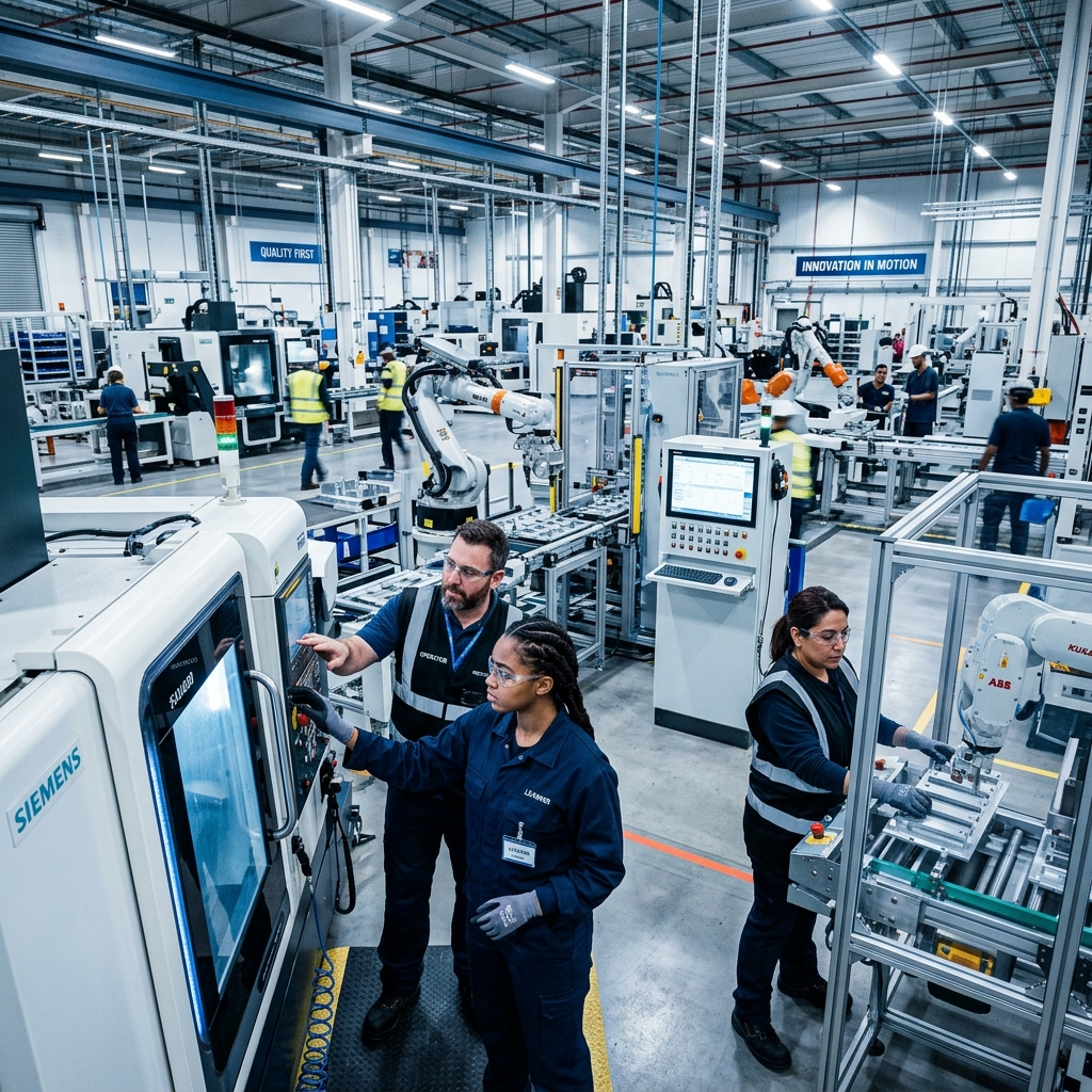 Performing manufacturing operations