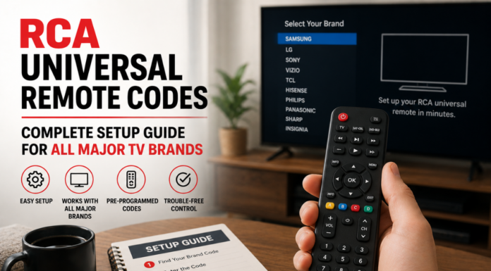 RCA Universal Remote Codes: Complete Setup Guide for All Major TV Brands RCA Universal Remote Codes