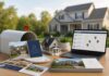 10 Best Direct Mail Platforms for Realtors Real-estate-marketing-desk-setup