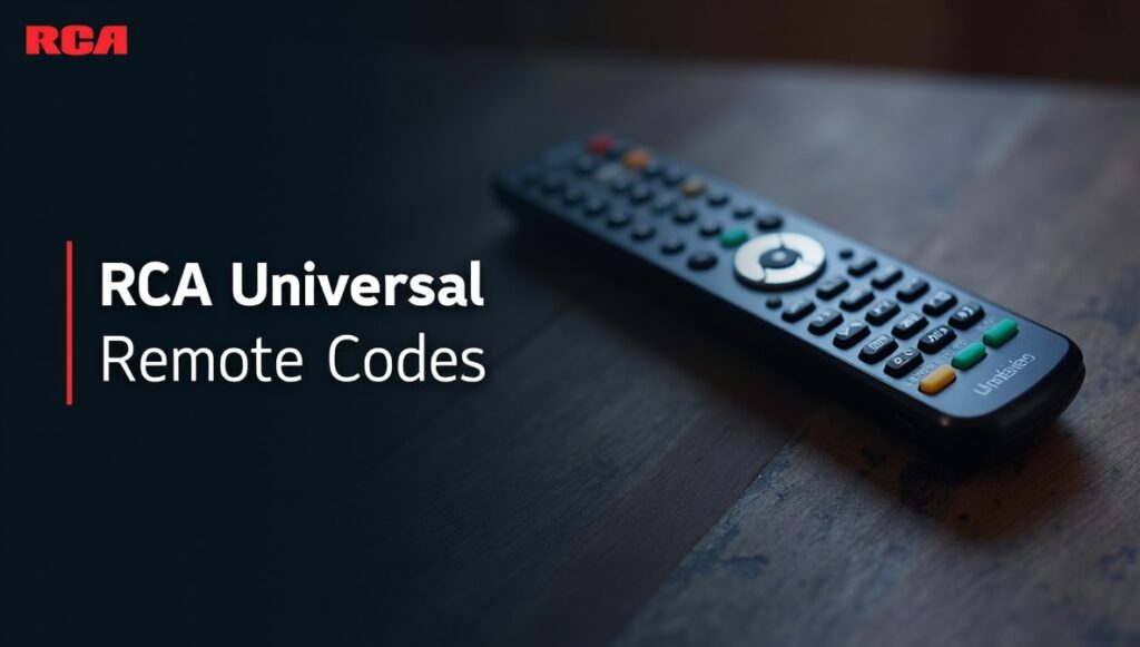 A list of RCA universal remote codes