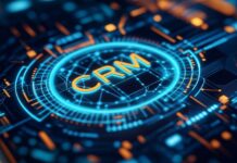 AI-Native CRM: Why Lightfield Redefines the Future of CRM Software Digital representation of an AI-Native CRM on a circuit board